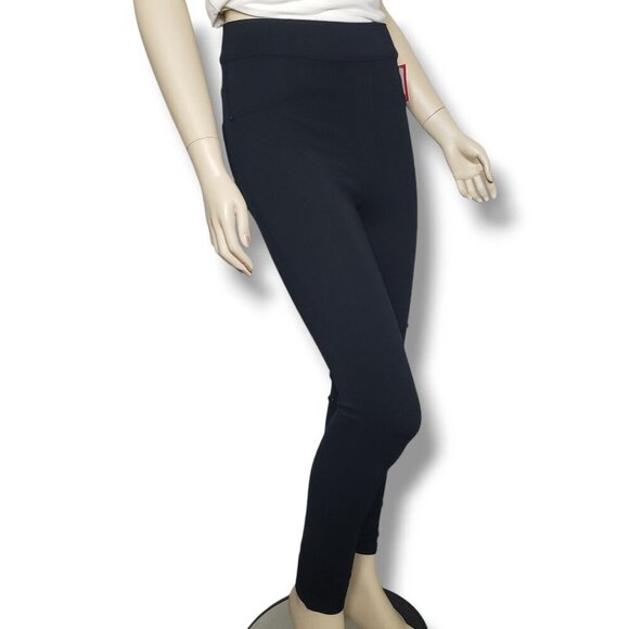 Spanx Ankle 4 Pocket Perfect Pants Womens Small Tall Black Pull On Stretch - Picture 7 of 12